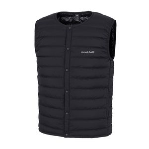 수페리어 다운 라운드넥 베스트 남 2 BLACK JBWHFMDV021