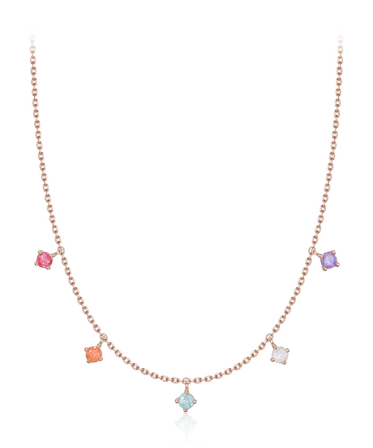 엘르주얼리(ELLEJEWELRY) 레인보우 스타 목걸이 ELBRNN241