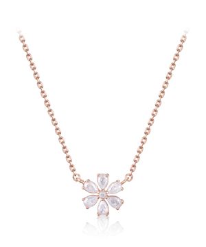 미니 플라워 스톤 목걸이 ELBRNN240