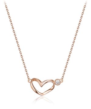 하트 스톤 포인트 목걸이 ELBRNN236