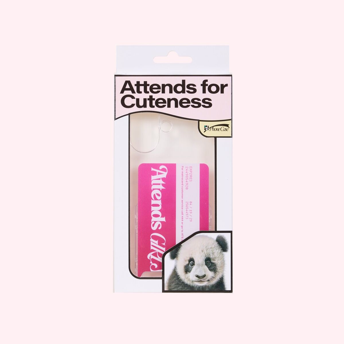 어텐즈(ATTENDS) Attends girls membership card case (Pink)
