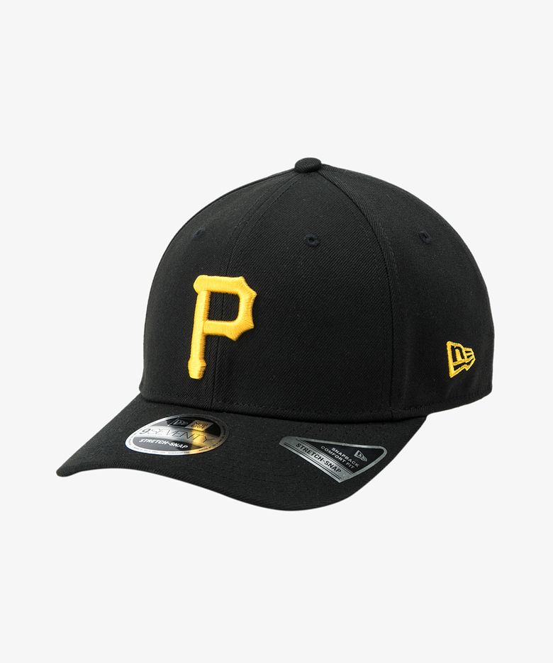 MLB 피츠버그 파이리츠 스트레치 스냅백 블랙