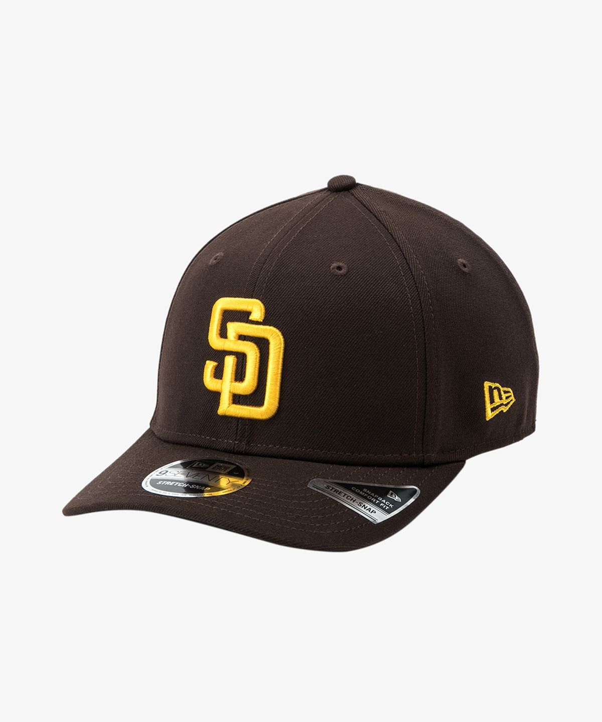 뉴에라(NEW ERA) MLB 샌디에이고 파드리스 스트레치 스냅백 다크 브라운