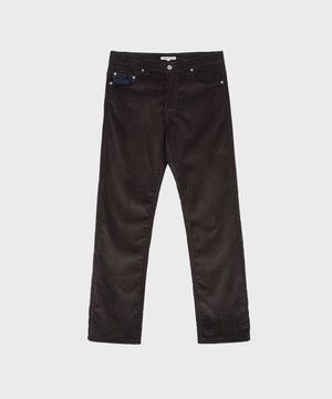 PATCHED CORDUROY PANTS BROWN