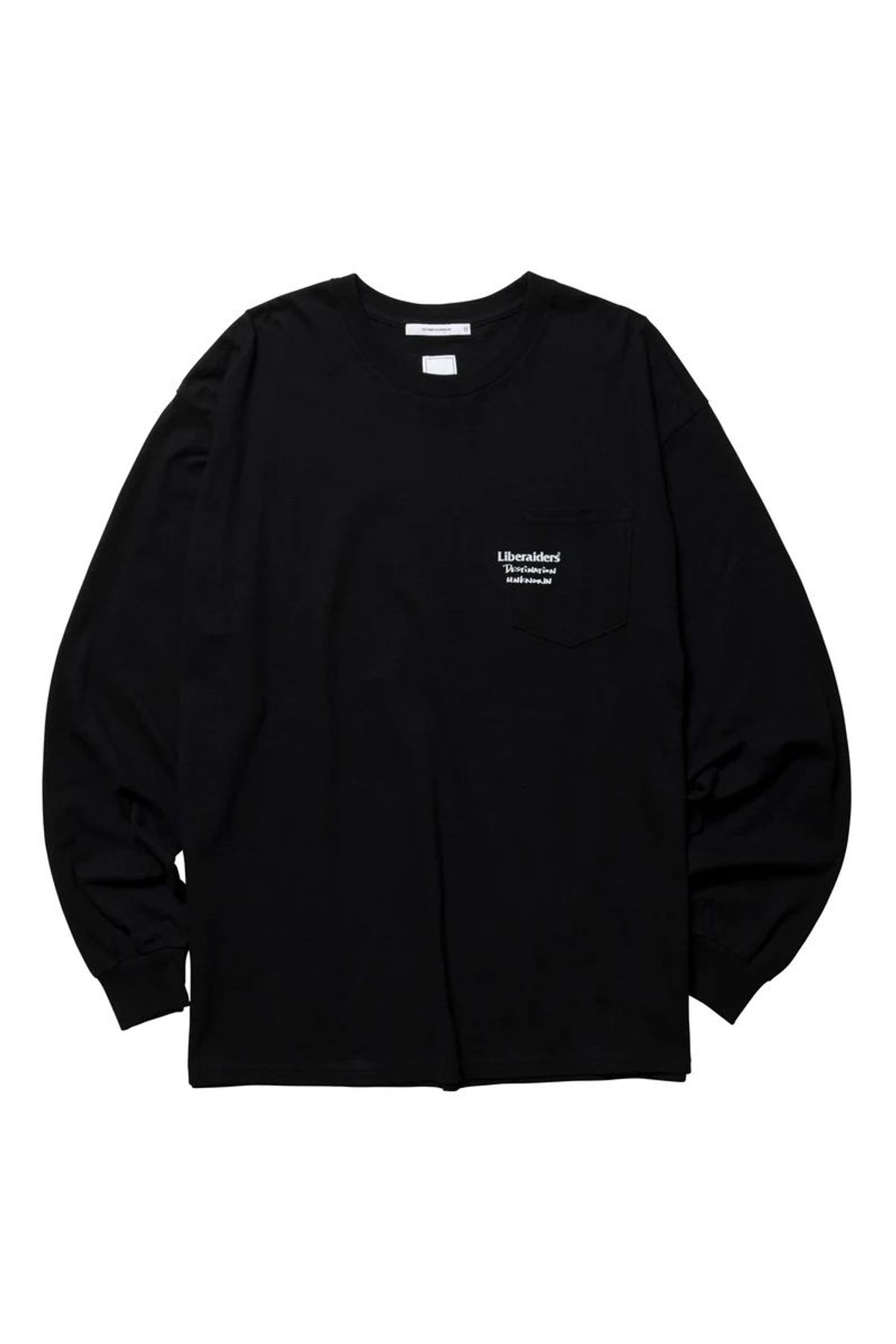 찬스클로딩(CHANCE CLOTHING) HEADQUARTERS L/S TEE - BLACK