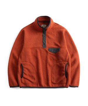 W24 FLEECE PULLOVER (orange)