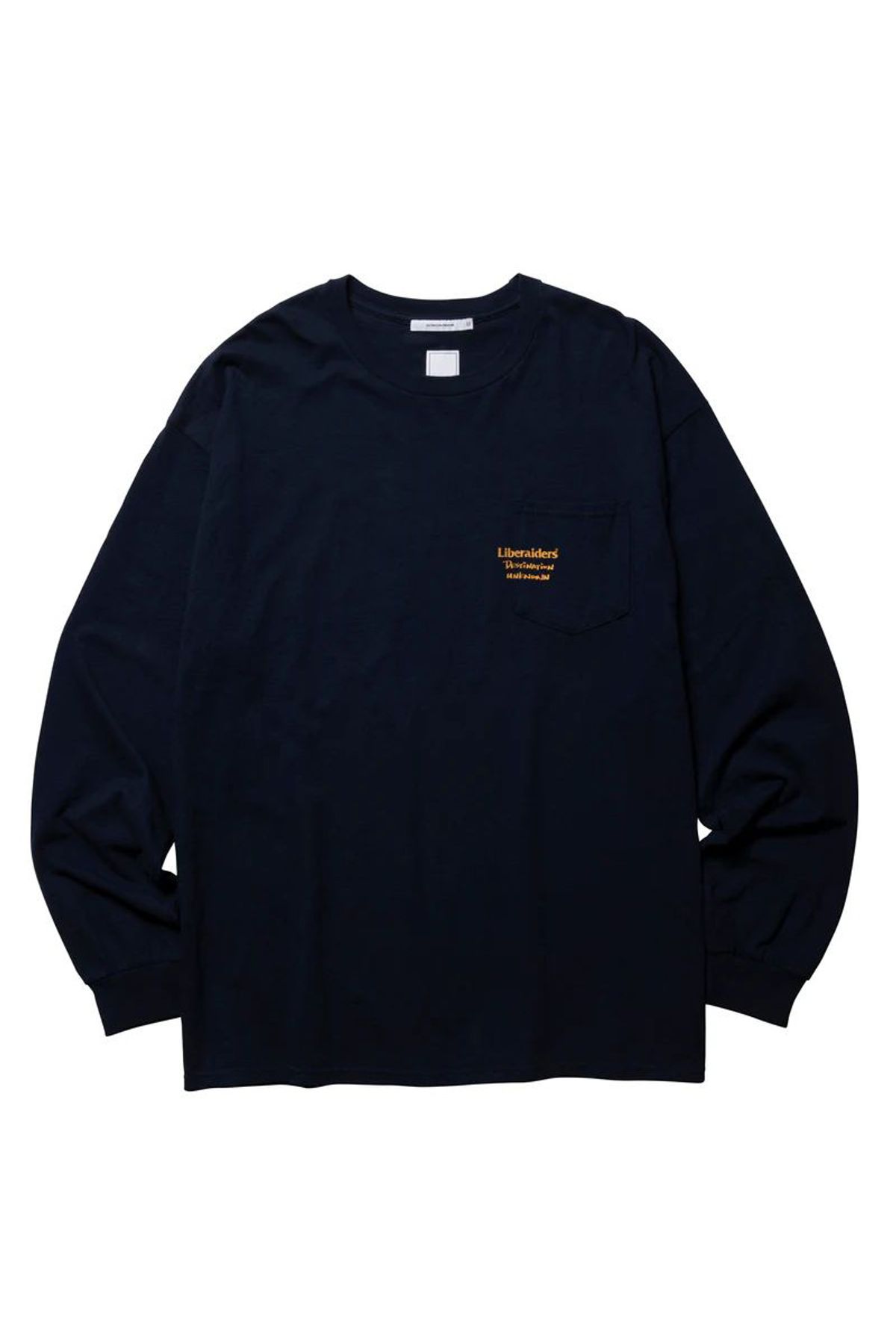 찬스클로딩(CHANCE CLOTHING) HEADQUARTERS L/S TEE - NAVY