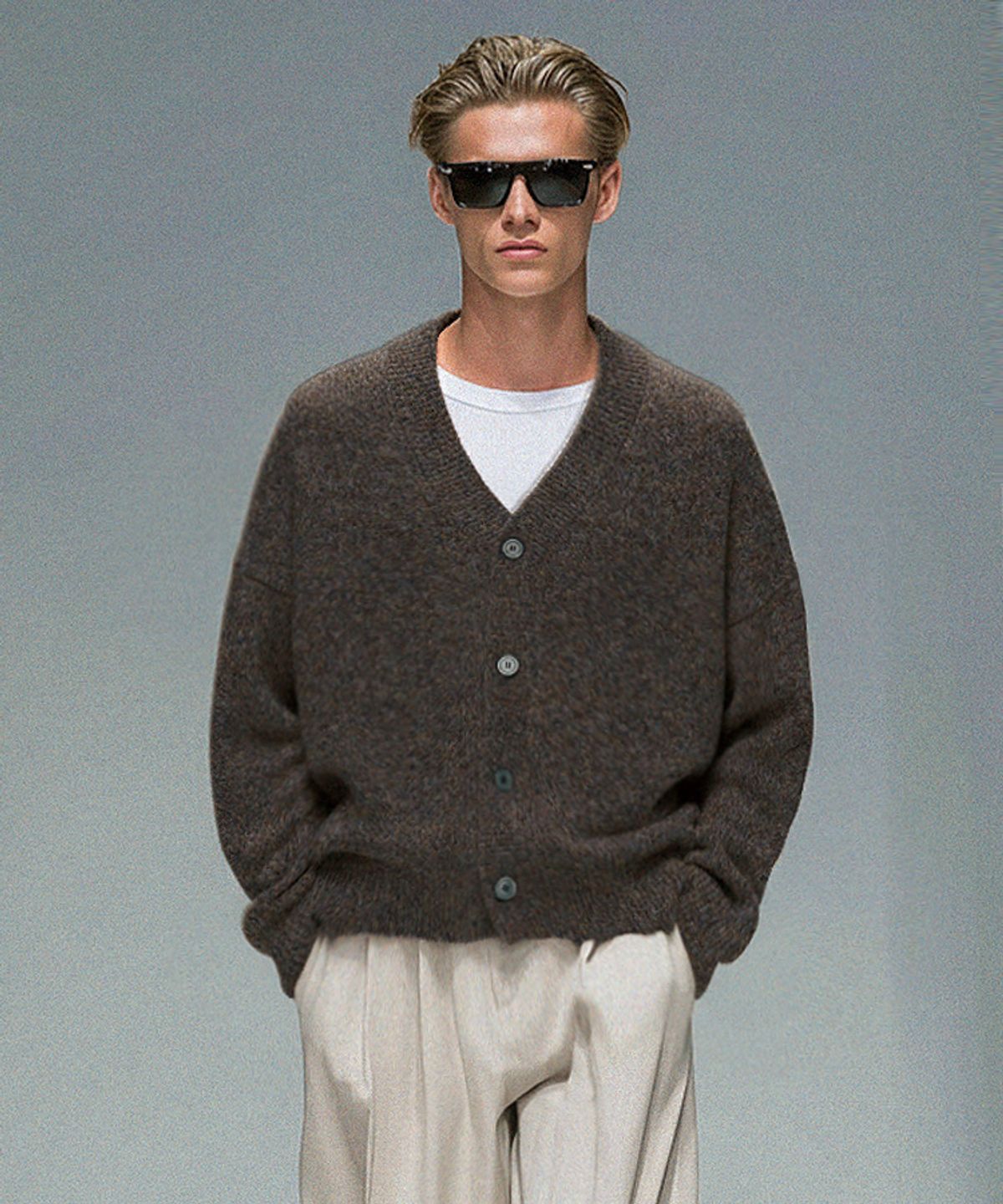 스트라이크(STRIKE) Melange Luxe Bocage Cardigan (4 Colors)