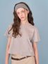 Cool cotton crop tee_Gray