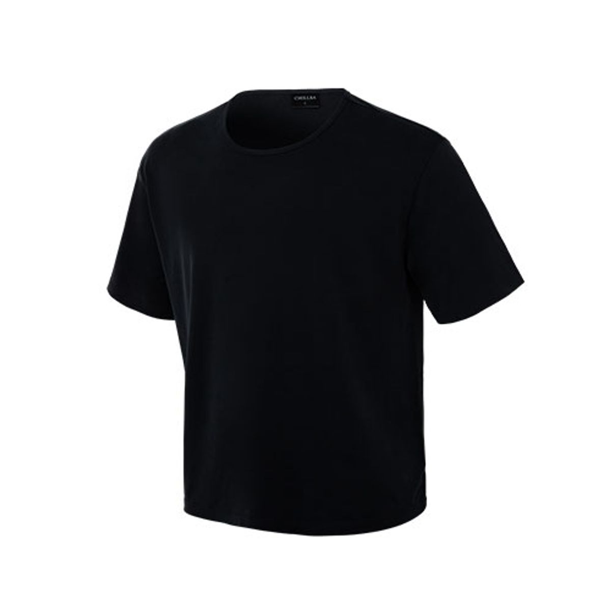 칠사(CHILLSA) SW Over Fit Short Sleeve_Black