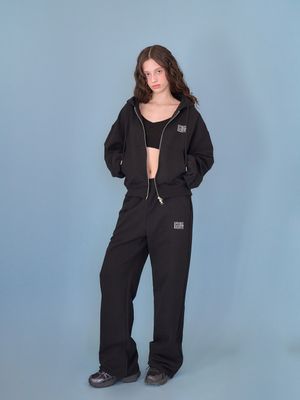 AA heavy sweat pants_Black