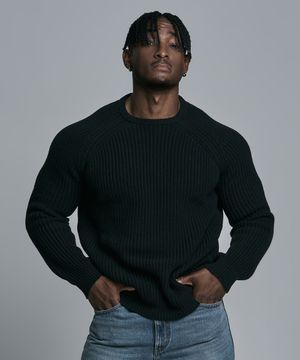 클래식 머슬핏 니트