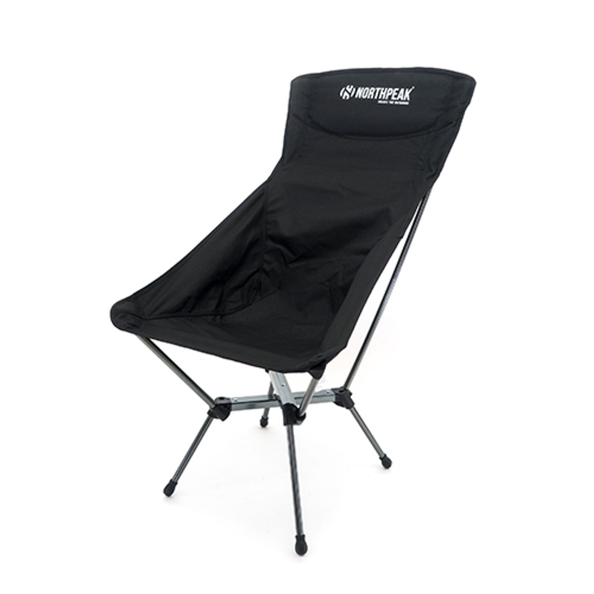 노스피크(NORTHPEAK) 크로스 체어 릴렉스_블랙
