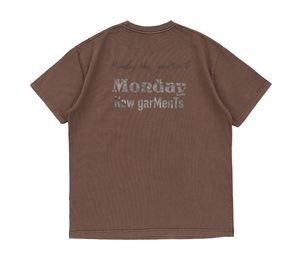 피그먼트  먼데이 티셔츠 (브라운)