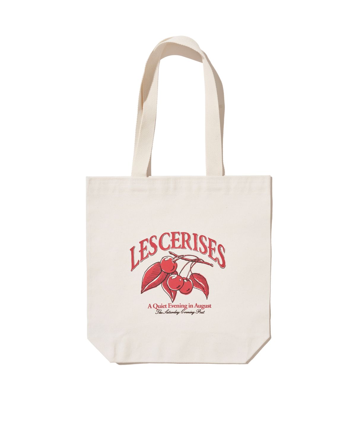 더 새터데이 이브닝 포스트(THE SATURDAY EVENING POST) CHERRY GRAPHIC ECO BAG (9월)