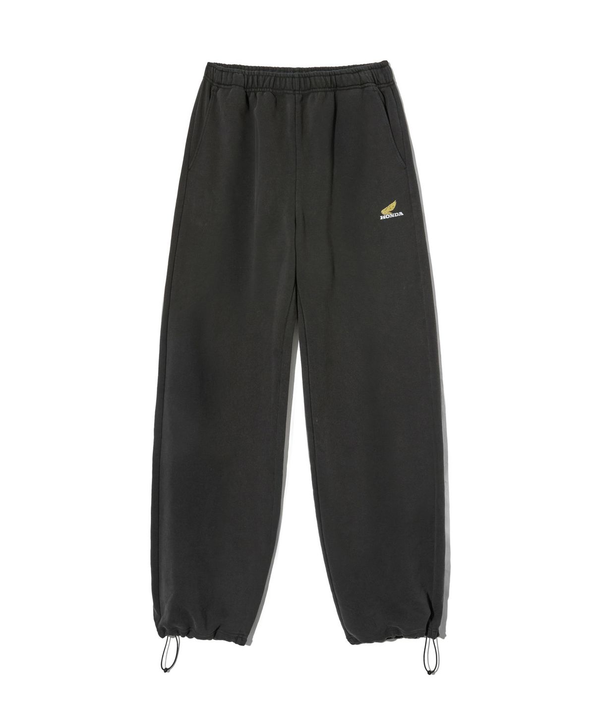 핍스 모터사이클(PHYPS MOTORCYCLE) Vintage Logo Pants Black