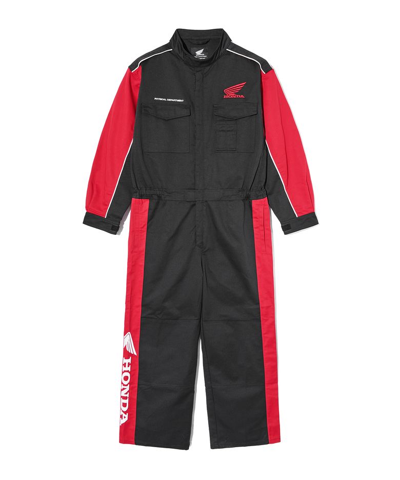 Motorcycle Long sleeve Overall Red