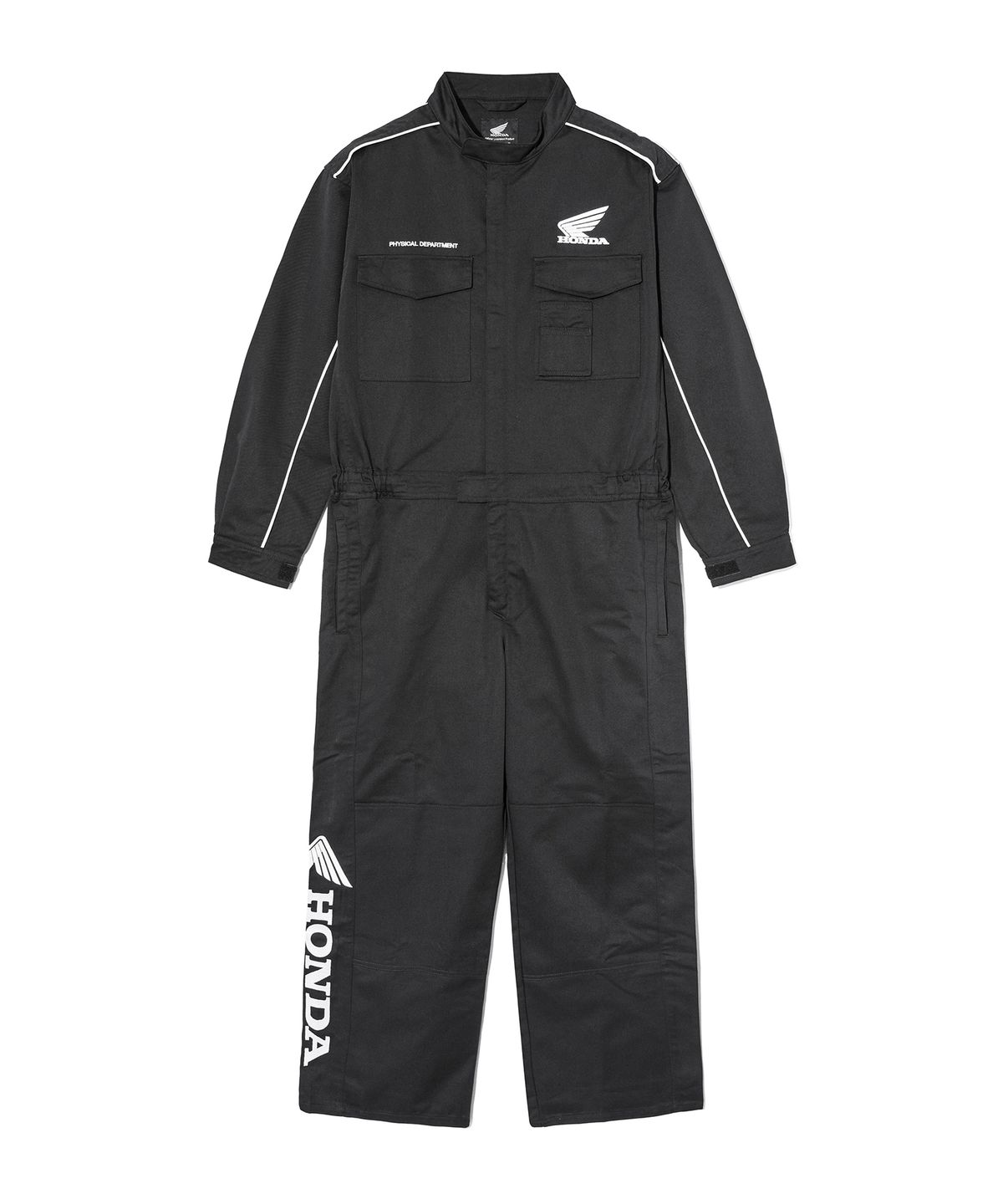 핍스 모터사이클(PHYPS MOTORCYCLE) Motorcycle Long sleeve Overall Black