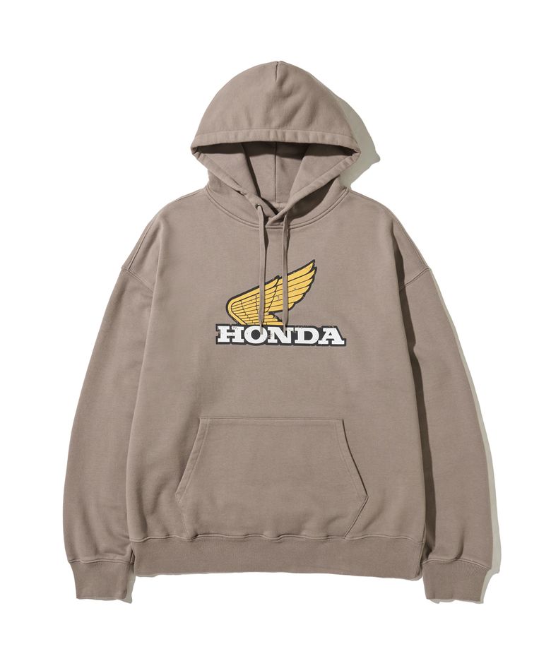 Vintage Logo Hoodie Brown