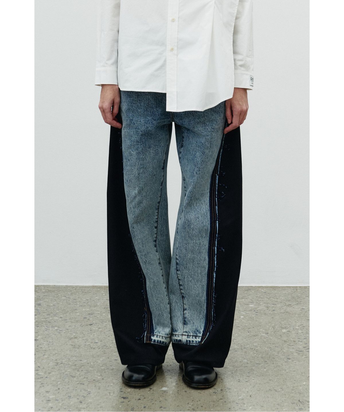 래코드(RECODE) Patch Denim Pants RQPAA25525BUX
