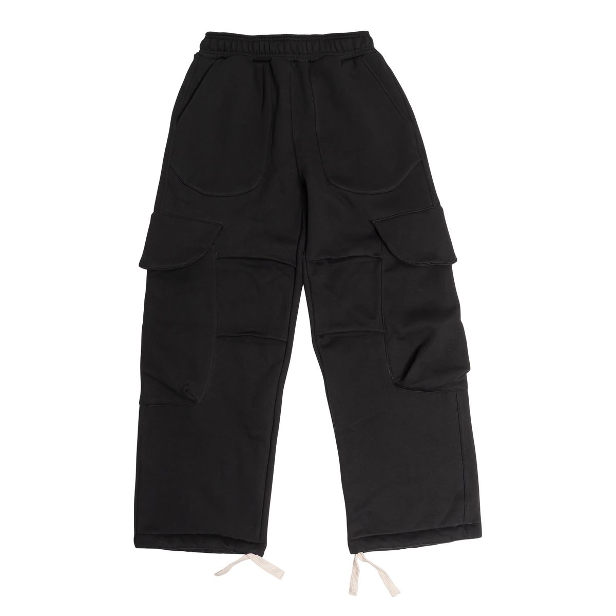 랜돌프앤코(RANDOLPH&CO) Big Bellows Pocket Sweat Pants_Black