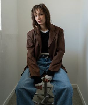 Tessi suede jacket - Brown