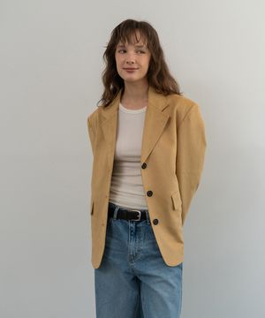 Tessi suede jacket - Beige