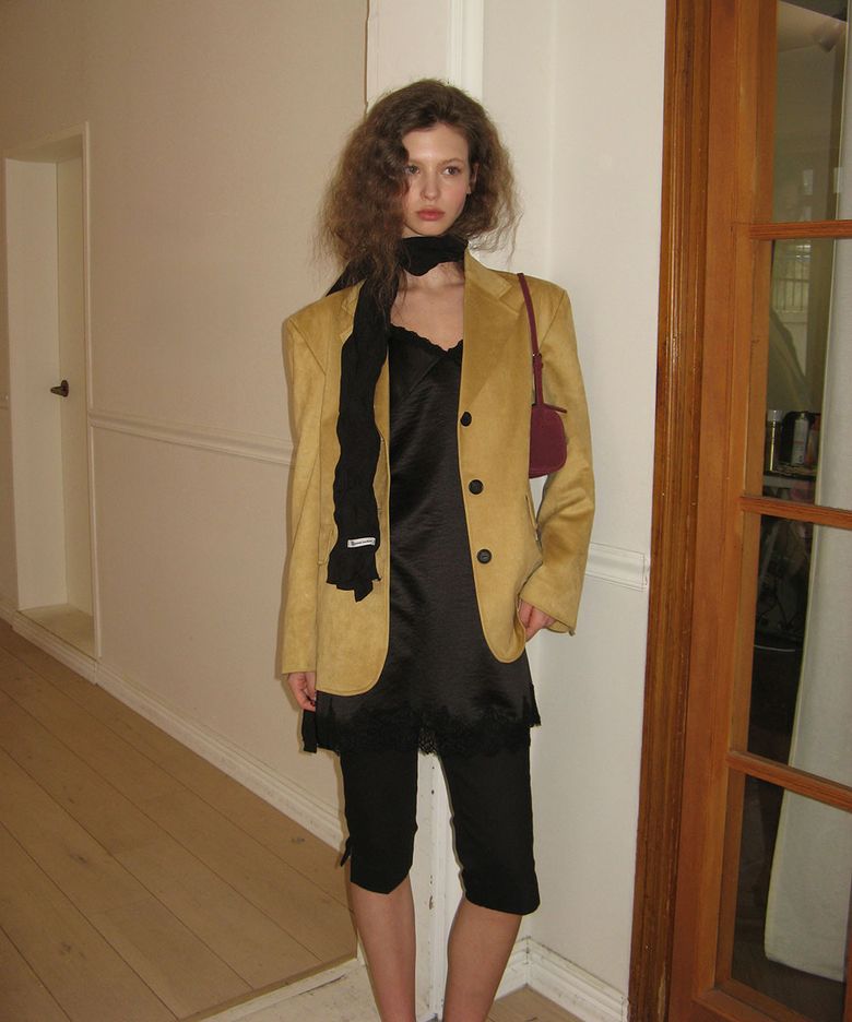 Tessi suede jacket - Beige