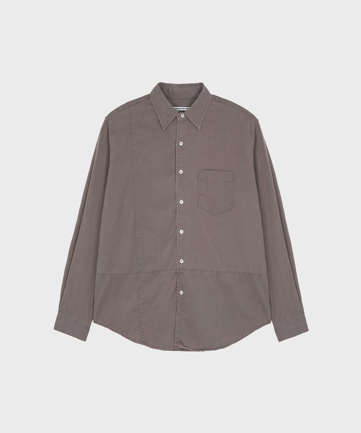 서피스에디션(SURFACE EDITION) CROSS SHIRT TAUPE