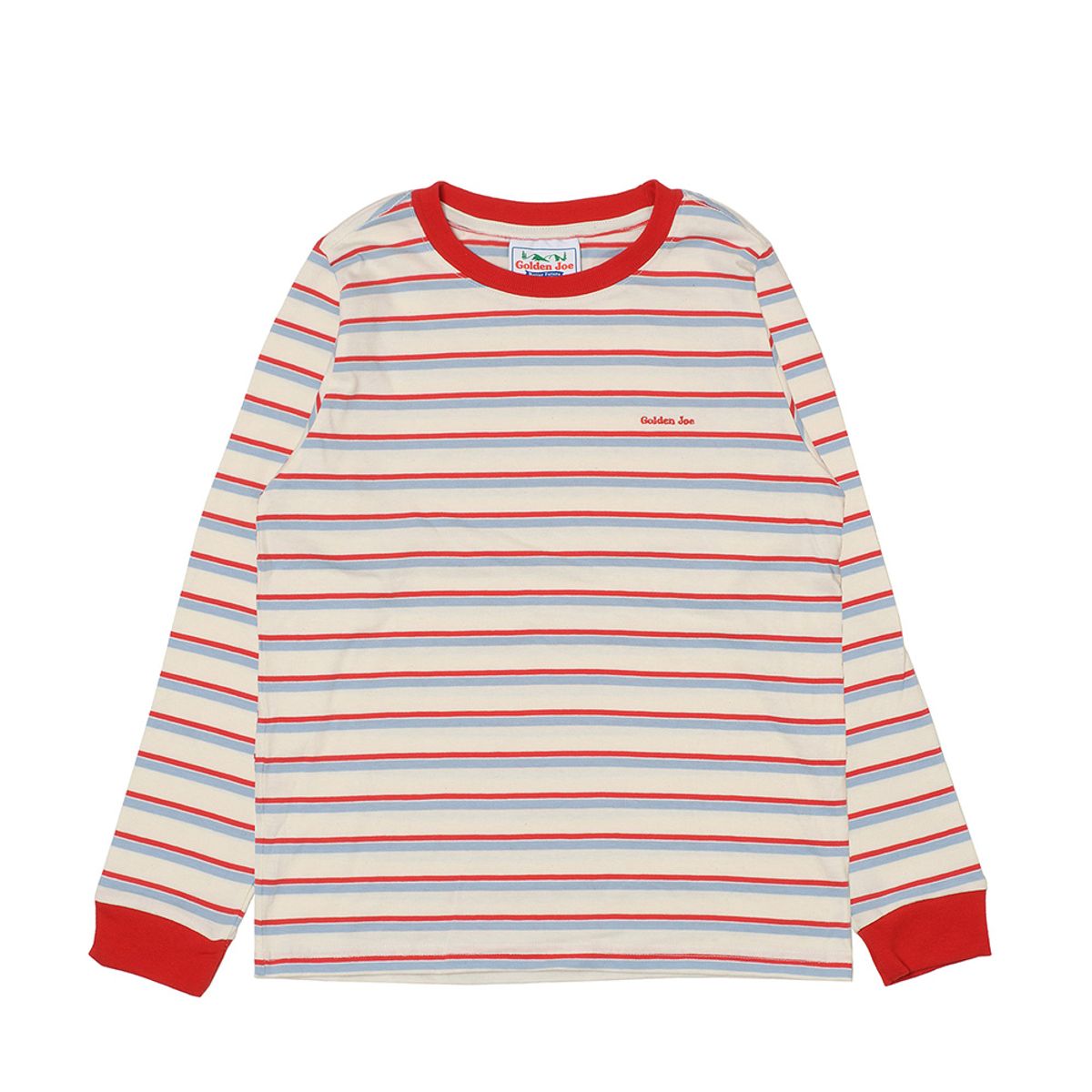 골든조(GOLDENJOE) STRIPE WHITE T-SHIRT