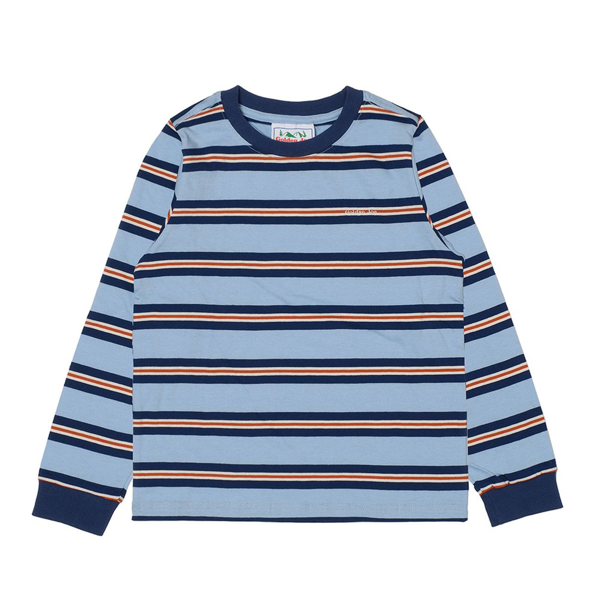 골든조(GOLDENJOE) STRIPE BLUE T-SHIRT