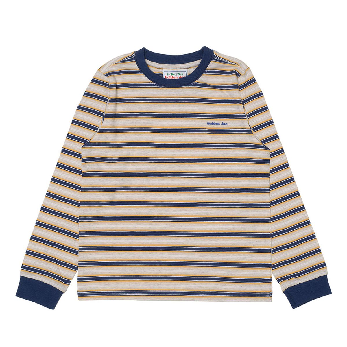 골든조(GOLDENJOE) STRIPE BEIGE T-SHIRT