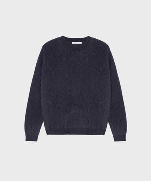 ANGORA PULLOVER KNIT VIOLET