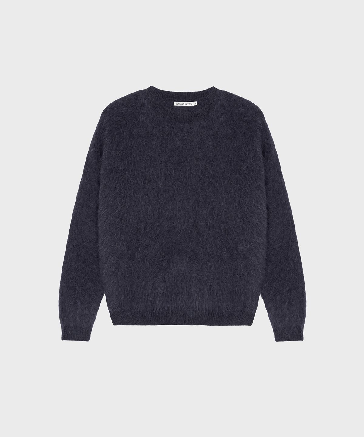 서피스에디션(SURFACE EDITION) ANGORA PULLOVER KNIT VIOLET