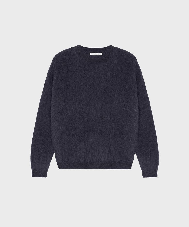 ANGORA PULLOVER KNIT VIOLET