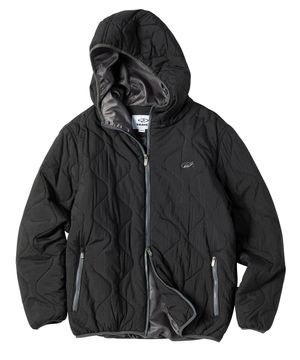 컴포터 라이트 퀼팅 자켓 블랙