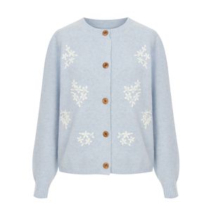 플라워자수라운드울가디건_I5C-CCA034