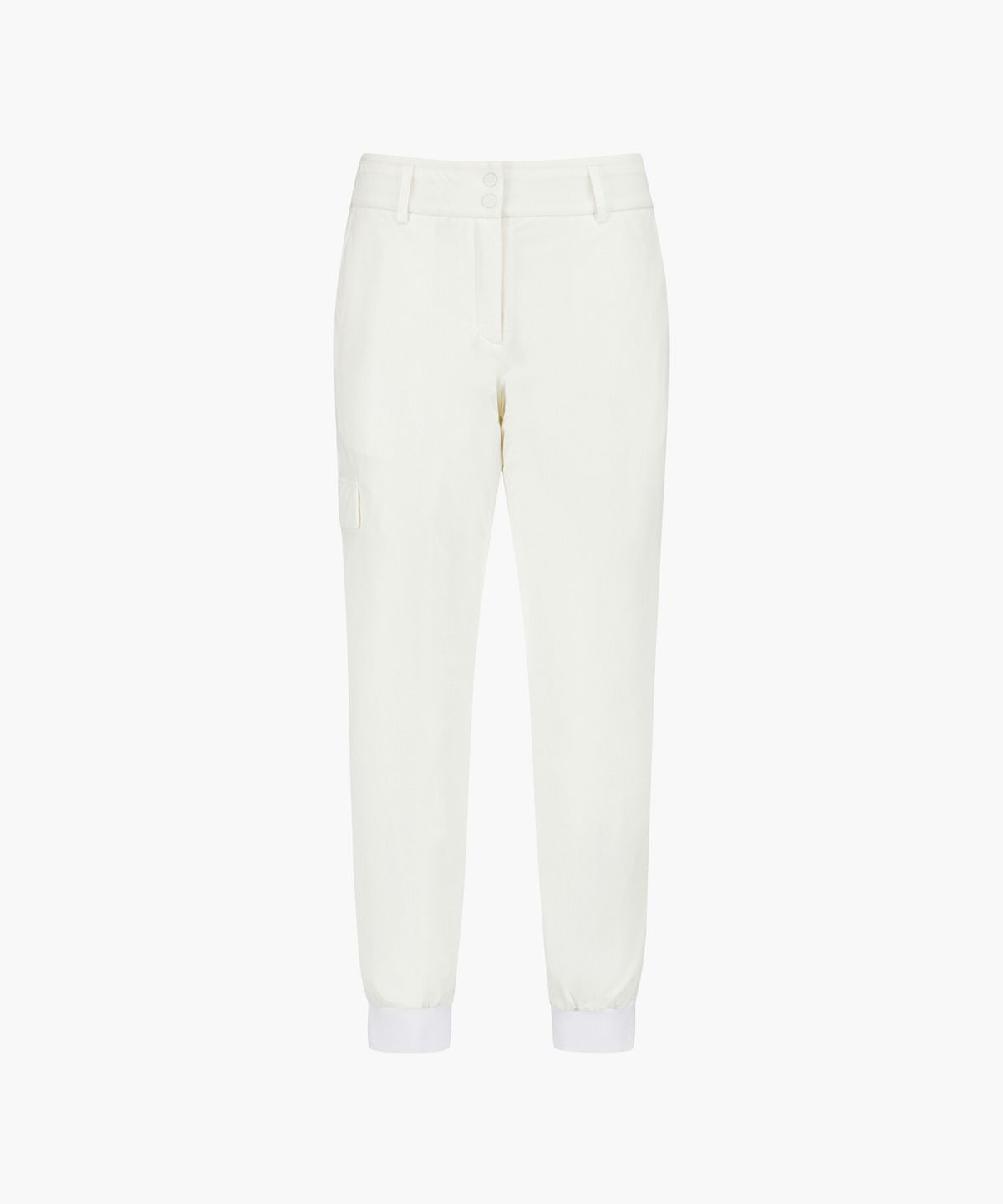 르꼬끄 골프(LECOQ GOLF) 여성 스트레치 패딩 조거 팬츠 _CREM GQ322LPT92