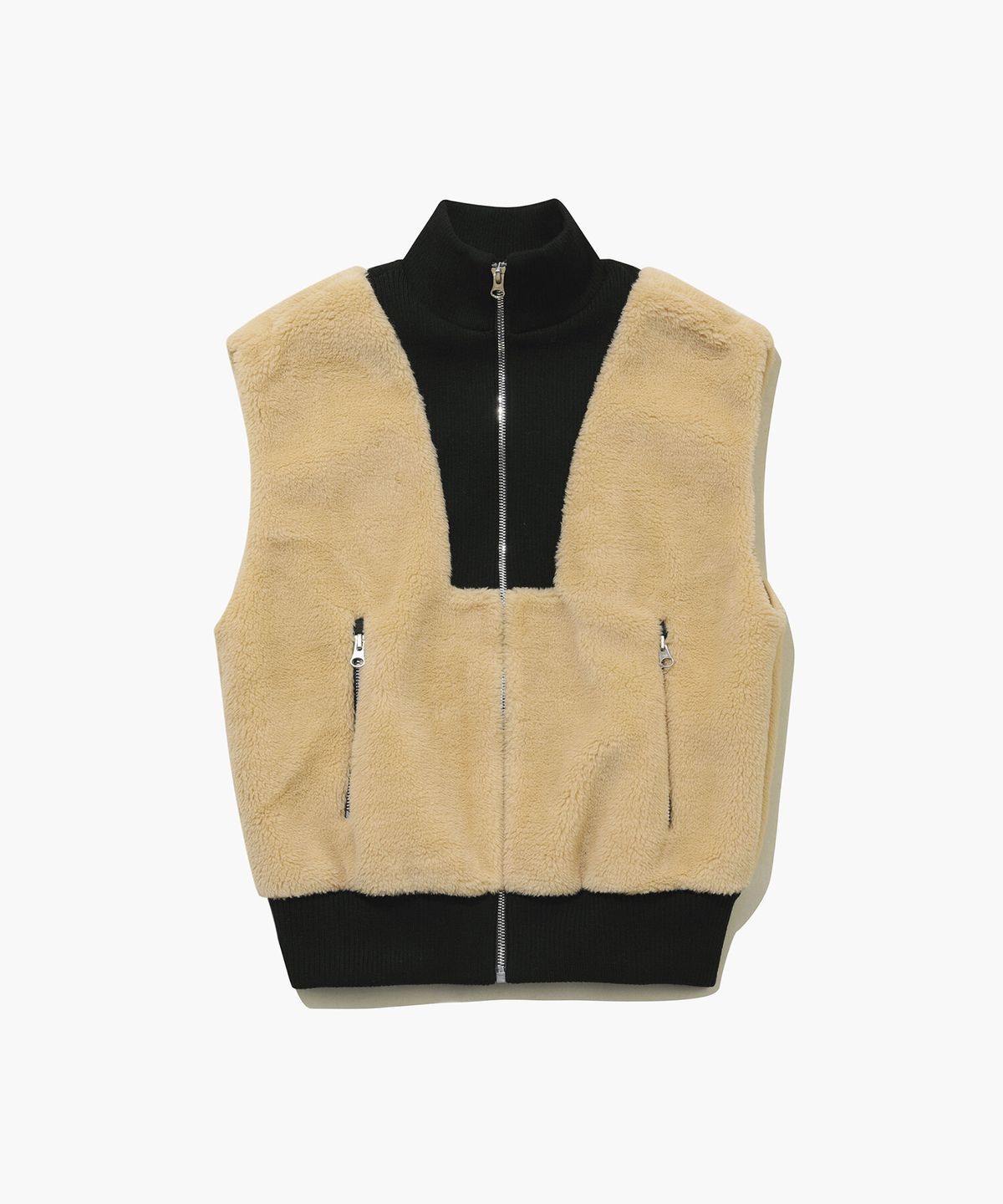 르꼬끄 골프(LECOQ GOLF) 여성 이지핏 플리스 베스트 _BEGE GQ322LWV93