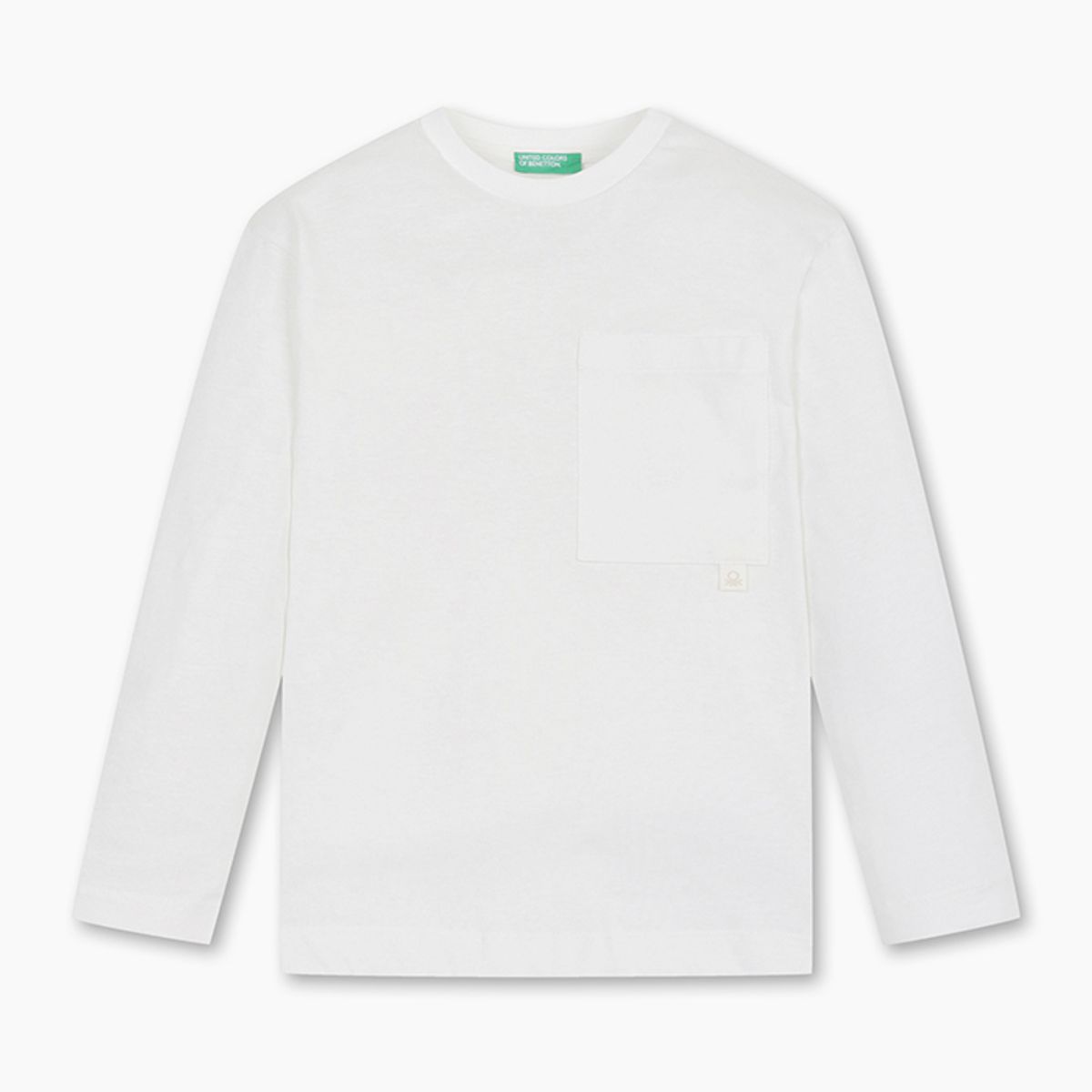 베네통키즈(BENETTONKIDS) 포켓 티셔츠_3I1XC10QSWH