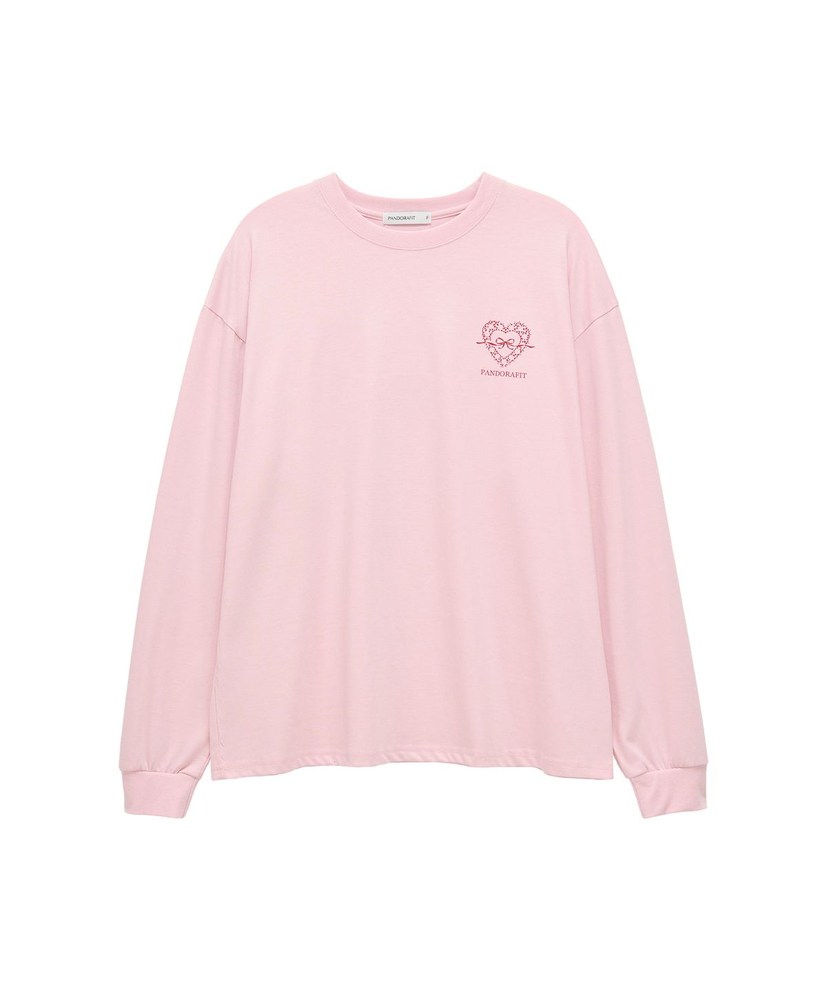 판도라핏(PANDORAFIT) Love Bloom T-Shirt (light pink)