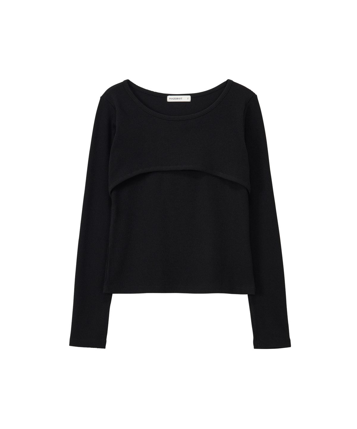 판도라핏(PANDORAFIT) Anber Layer T-Shirt (black)