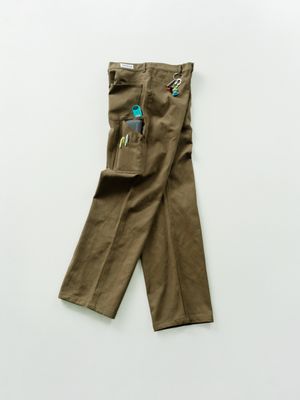 헤비 코튼 카펜터 팬츠 (카키)
