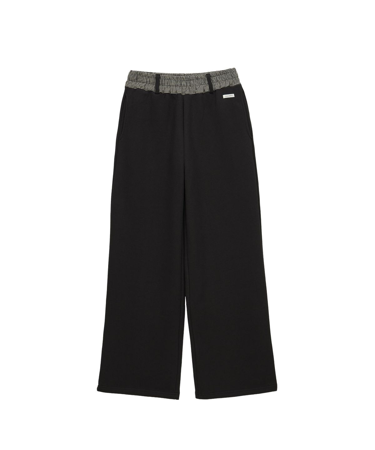 판도라핏(PANDORAFIT) Check Banding Pants (black)