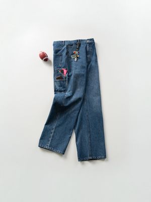 헤비 코튼 카펜터 팬츠 (데님 블루)