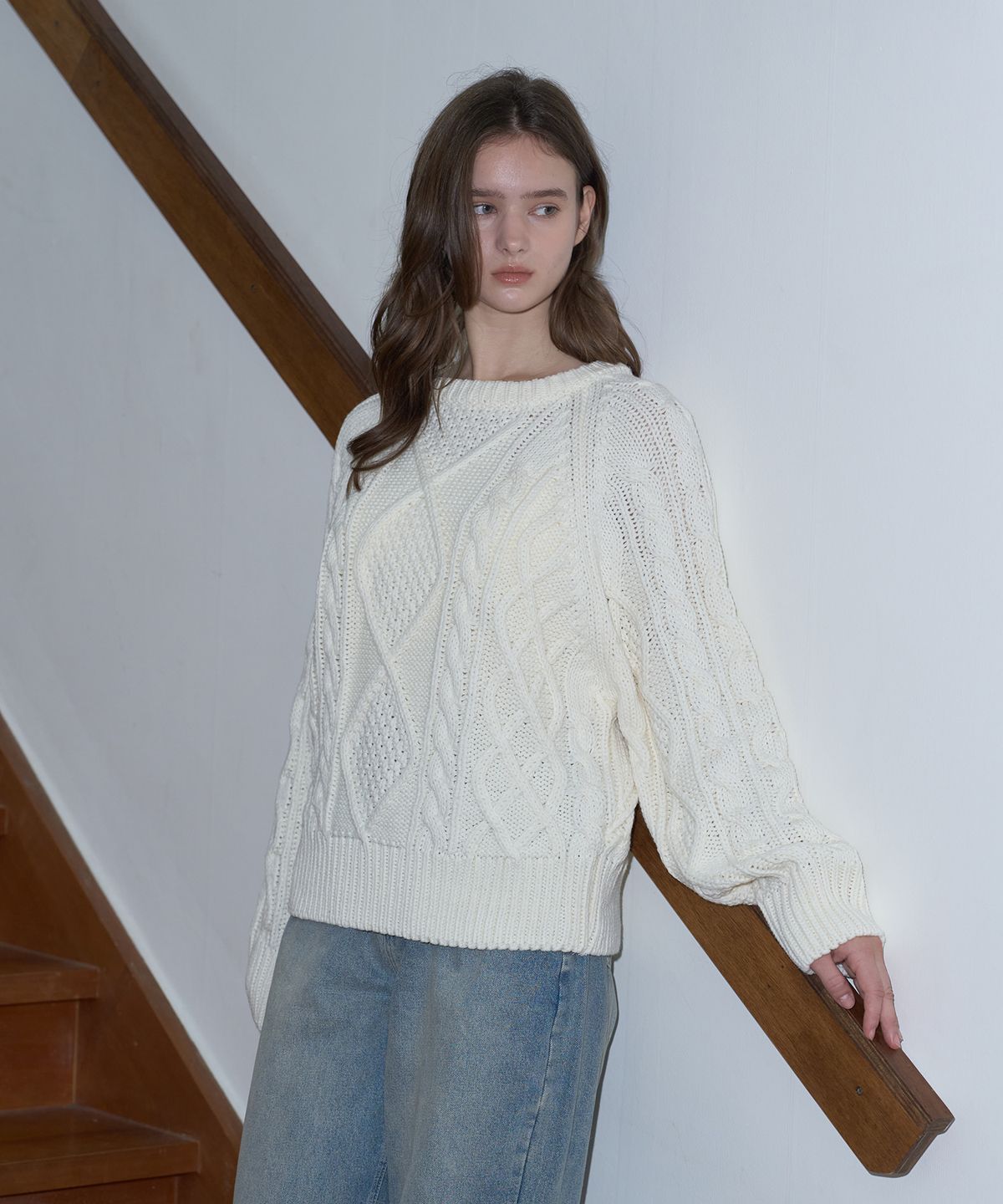 판도라핏(PANDORAFIT) Matinee Twist Knit (ivory)