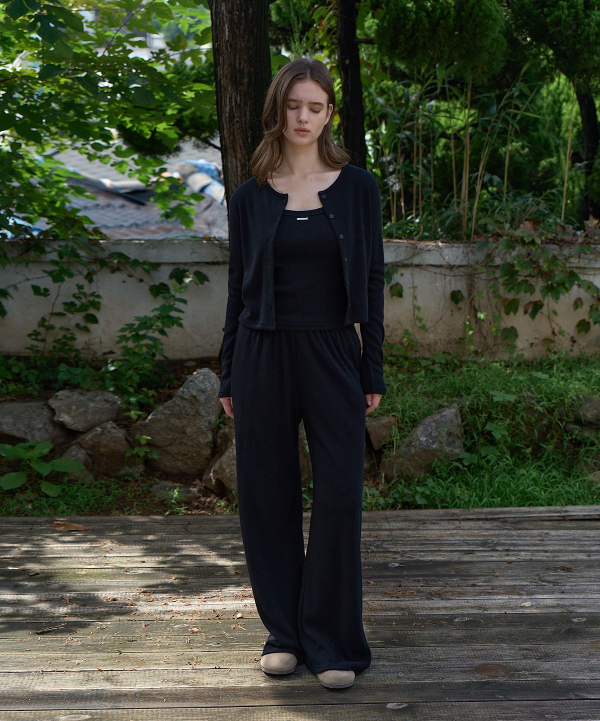 판도라핏(PANDORAFIT) Punching Banding Pants (black)