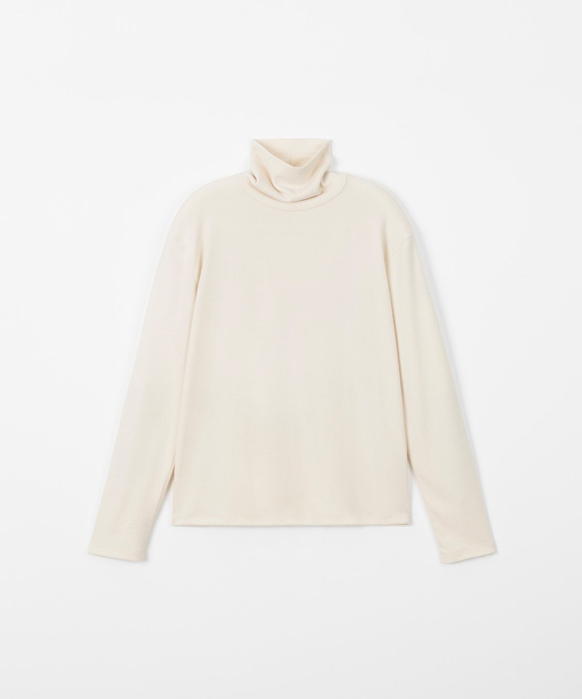 디앤드퀘스천(THEENDQUESTION) Warm turtleneck T-shirt / IVORY