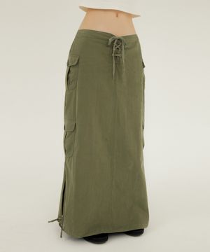 CORSET LONG CARGO LOW SK KHAKI