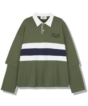 럭비 레이어드 롱슬리브